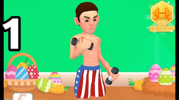 Idle Workout Master Gameplay Walkthrough Part 1 (Android)