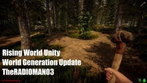 Rising World Unity "World Generation Update"