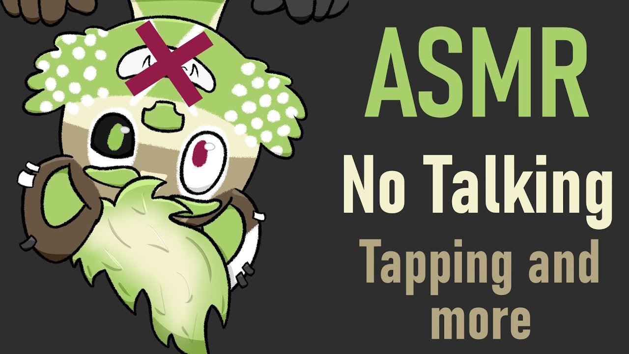 [Furry?|ASMR] No Talking | Rhythmic Tapping, Brushing and More (Lo-Fi)