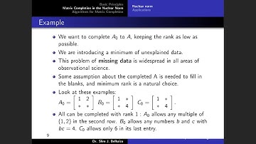 Lecture28: 3.5 Matrix Completion and Compressed Sensing (Part II). Math405: Learning from Data.