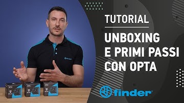 Finder OPTA - Unboxing e primi passi