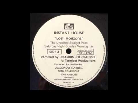 Instant House – Lost Horizons – Vinyl (12