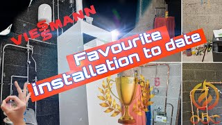 BEST boiler install🔥 Viessmann 222F + Top Mounting Mixer😍 Motivational Speech