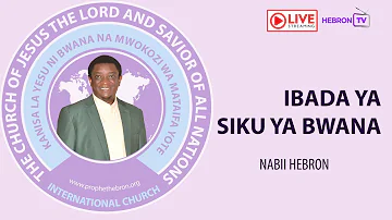 🔴#LIVE: PROPHET HEBRON WILSON KISAMO || KUFUNGULIWA KWENYE ROHO YA WIZI