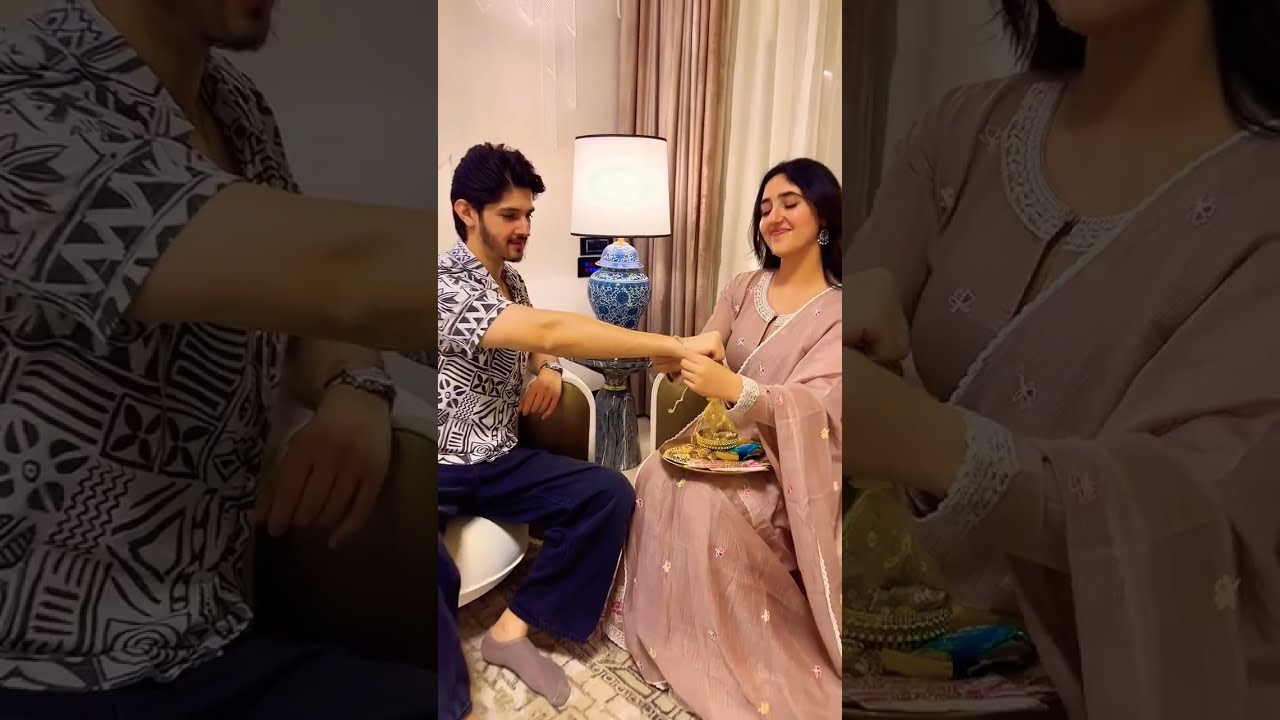 Anshnoor Tie Rakhi To Rohan Funny Laugher Funnyshorts Celebration Rakhshabandanshorts