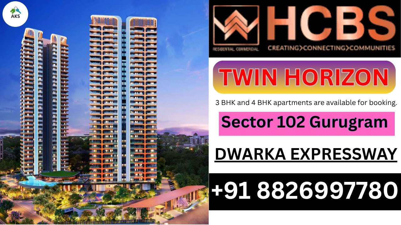 NEW LAUNCH HCBS TWIN HORIZON New Project Gurgaon Haryana Call