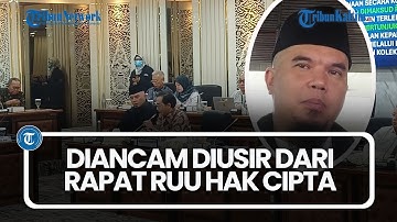 Ahmad Dhani Ditegur dan Diancam Diusir dari Rapat RUU Hak Cipta