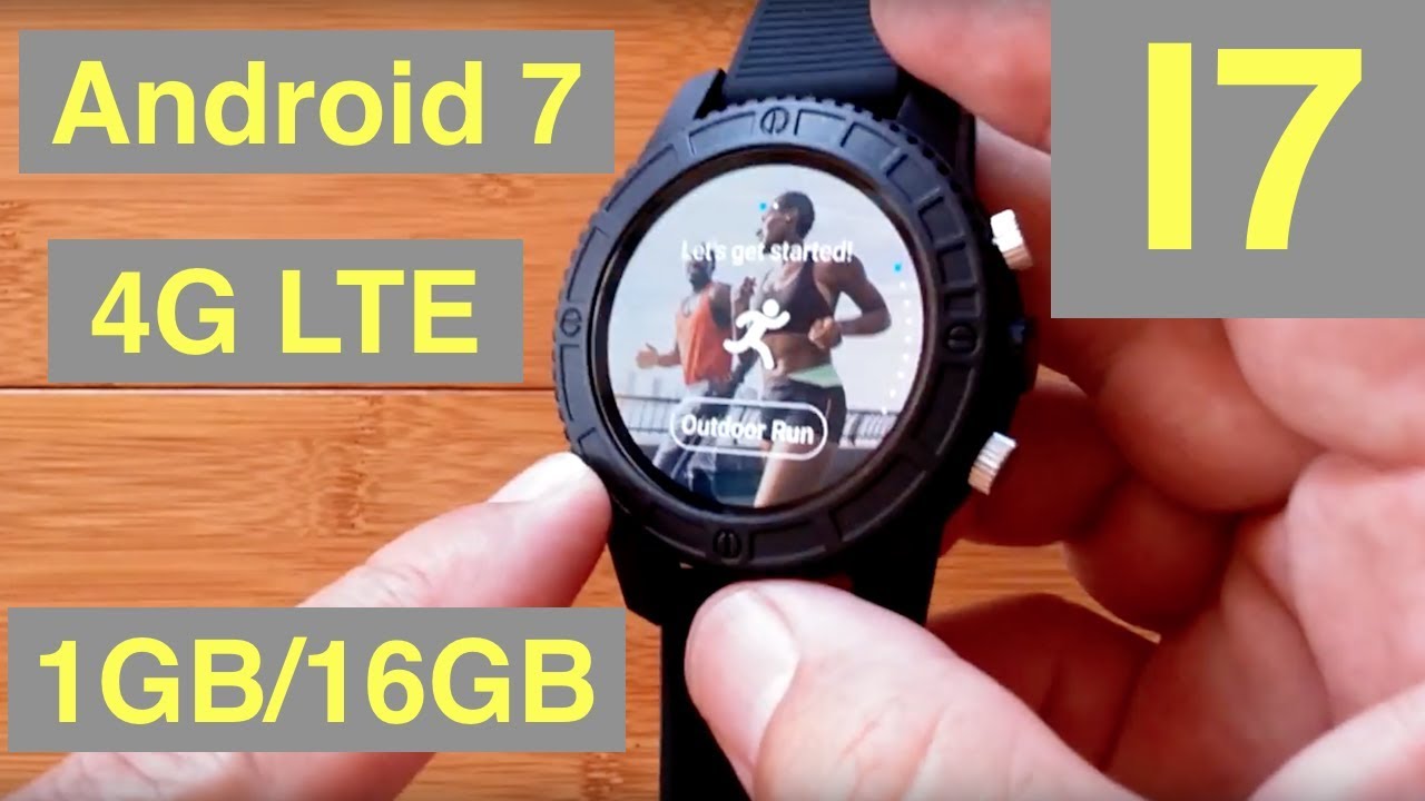 I7 Newest Android 7 Smartwatch 4G Data 