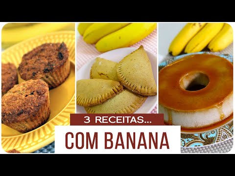 Vídeo: O Que Cozinhar Com Bananas