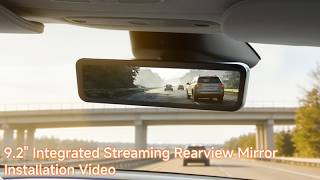 Tesla Model 3 Highland Rearview Mirror 2.0 Upgrade Installation 9.2 Streaming Mirrorhd Camera