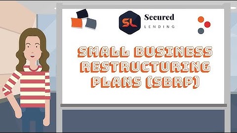 Small Business Restructuring Plan (SBRP)