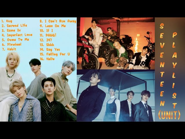 SEVENTEEN (UNIT) PLAYLIST SOFT u0026 RELAX, ENJOY!! - FOREVER SVT - class=