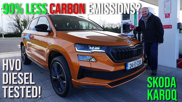 Skoda Karoq using HVO diesel | 90% less carbon emissions!
