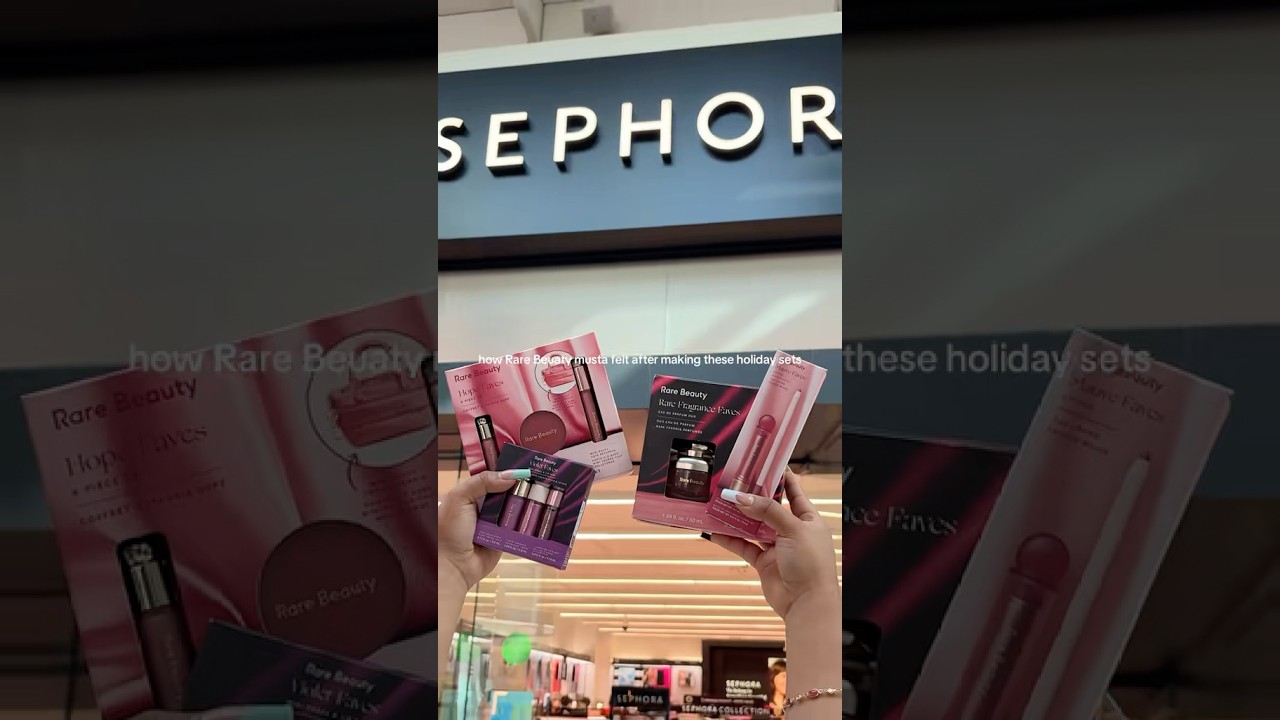 Just secured the bag of the century… go get yours @Sephora #rarebeauty #holidaykits