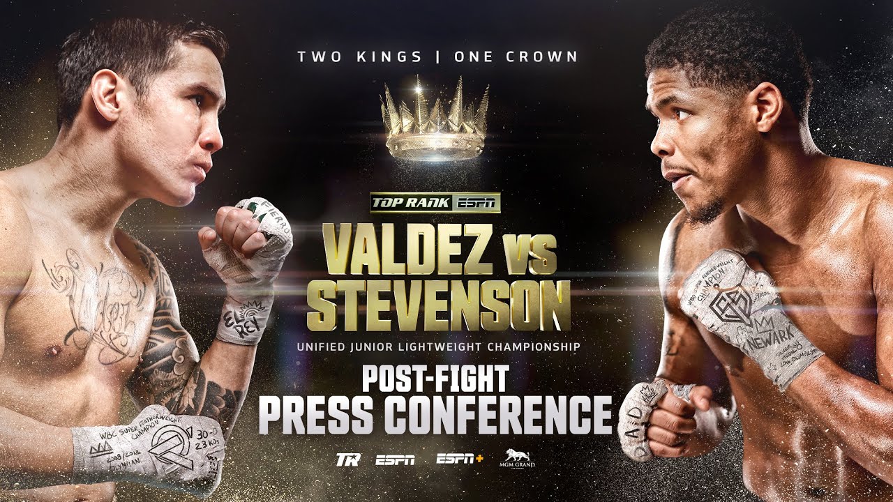 Oscar Valdez vs Shakur Stevenson POST-FIGHT PRESS CONFERENCE