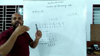 Function of Hamming Code। হামিং কোডের সাহায্যে ডাটার ভুল নির্ণয়।