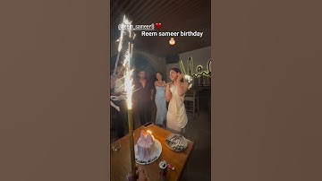 Reem Sameer Shaikh birthday celebration at one8 with friends