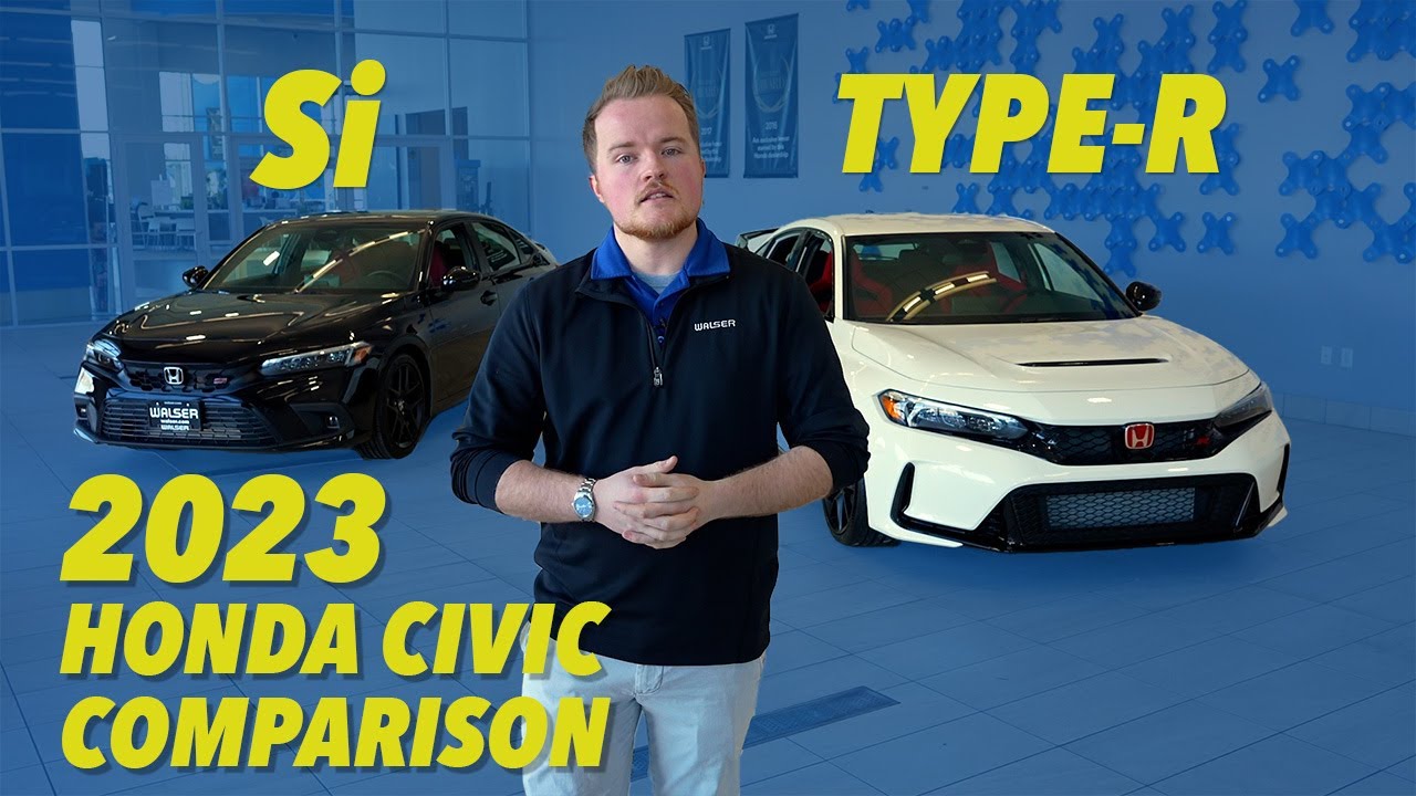 [Compare] 2023 Honda Civic Type-R vs. 2023 Civic Si | Burnsville ...
