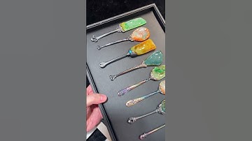 Thìa ngọc phỉ thuý tự nhiên #jade #ngocphithuy #ngocthieng #camthach