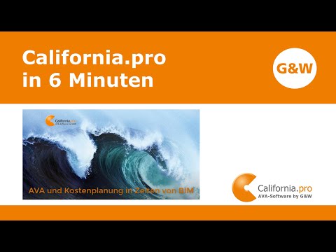 AVA-Software California.pro in 6 Minuten