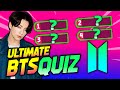 BTS QUIZ THAT ONLY REAL ARMY&#39;S CAN COMPLETE | KPOP QUIZ