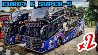 เน็คสเต็ปบัส Next step Bus พามาชมแพ็คคู่2คัน ทรงEuro7 กับ Super-S ภายในงามๆสไตล์อู่บอยจัดหนัก