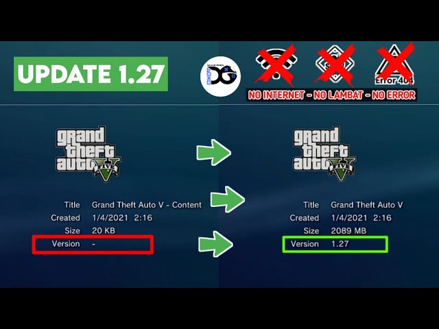 GTA V PS3 update