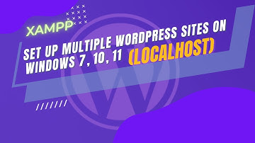 How to set up Multiple WordPress Sites on Windows 7, 10, 11 Localhost with XAMPP | very sample way