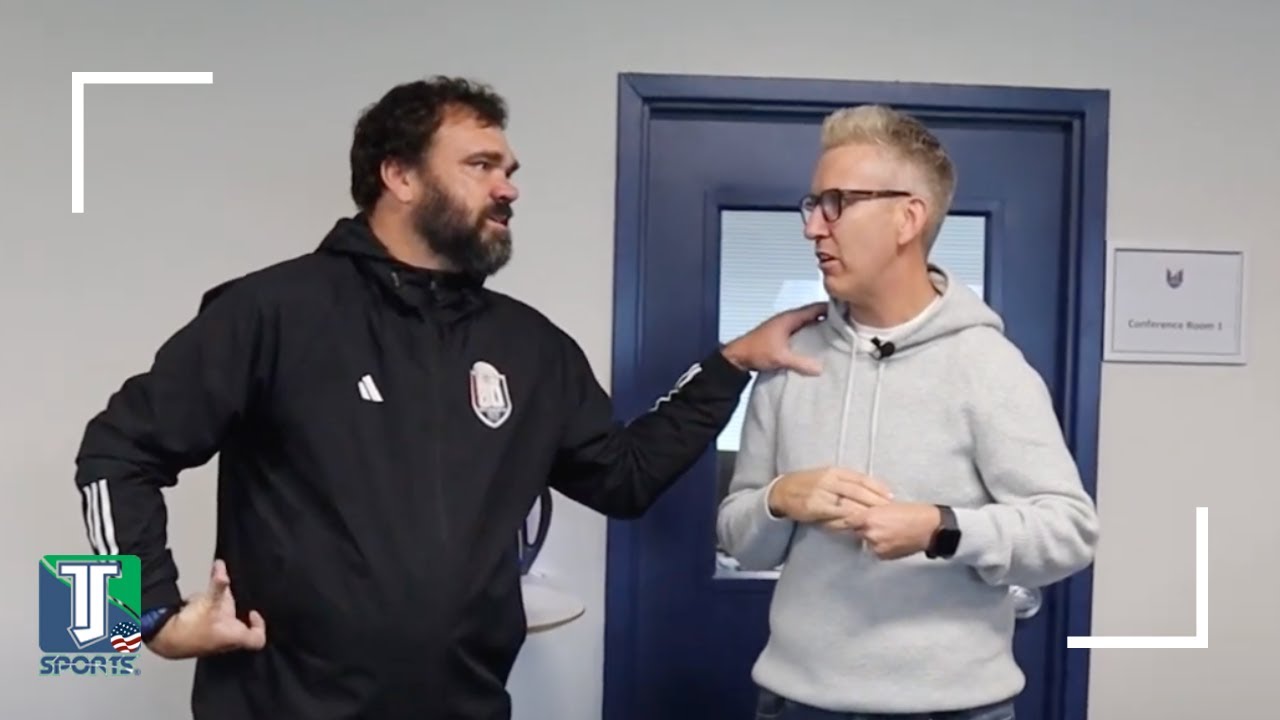 Josh McKinney GETS EMOTIONAL as Chris Ahrens ANNOUNES he will JOIN the National Soccer Hall of Fame