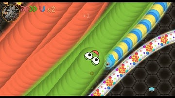 Wormate.io Epic Legendary Tiny Pro hacked worm VS 999 Noob Worms! Wormate.io funny moments