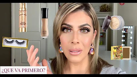 QUE VA PRIMERO EN EL MAQUILLAJE? EL ORDEN CORRECTO PASO A PASO | Bertha Makeup