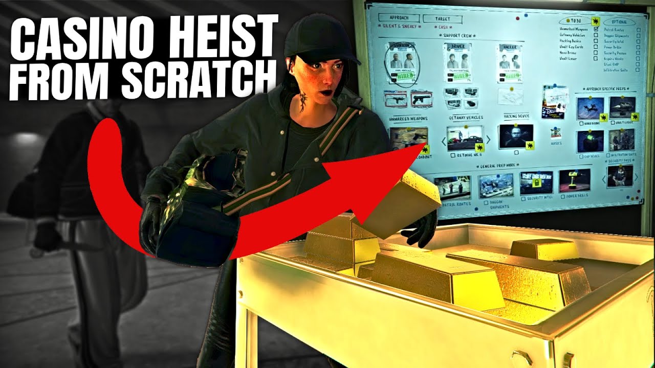 Playing Casino Heist From Scratch In 2025 Silent And Sneaky GTA 
