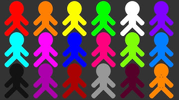 Stickman RTTB Run Race ASMR In Algodoo - Algicosathlon Day 47