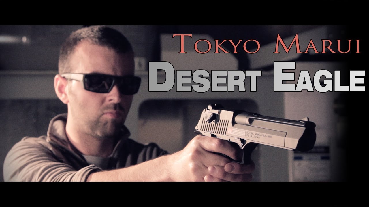 Tokyo Marui Desert Eagle Hard Kick GBB Pistol Black