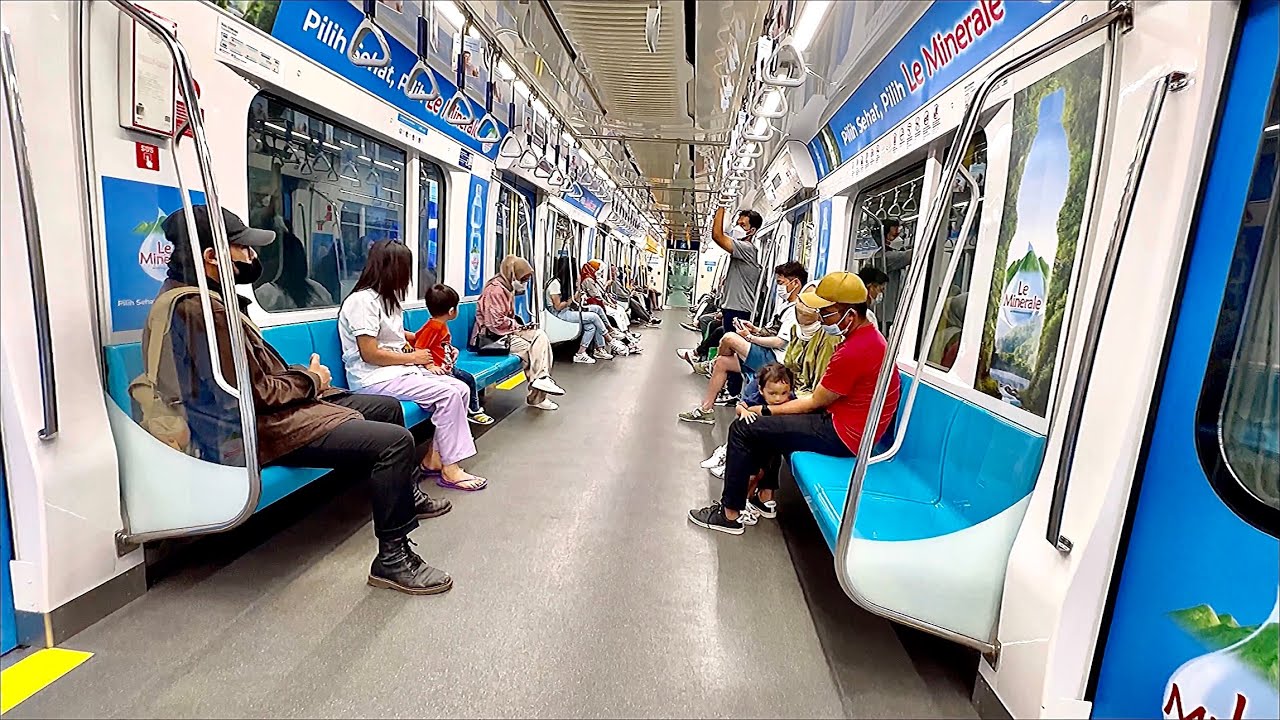 MRT JAKARTA TO BUNDERAN HI PLAZA INDONESIA FROM SETIABUDI MID PLAZA EXPERIENCE MAY 2023 WALK AROUNDS