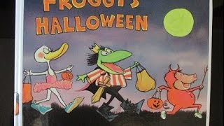 Froggy's Halloween Children's Book Bedtime story