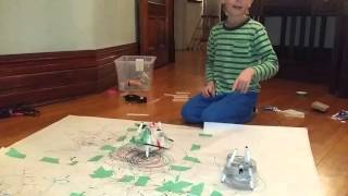 Scribblebot battle