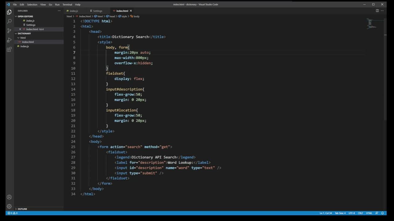 APIs 01 Dictionary API YouTube