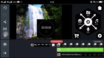 Tutorial cara membuat  AUDIO SPECTRUM dan TIME SPOT•|| KINEMASTER||•