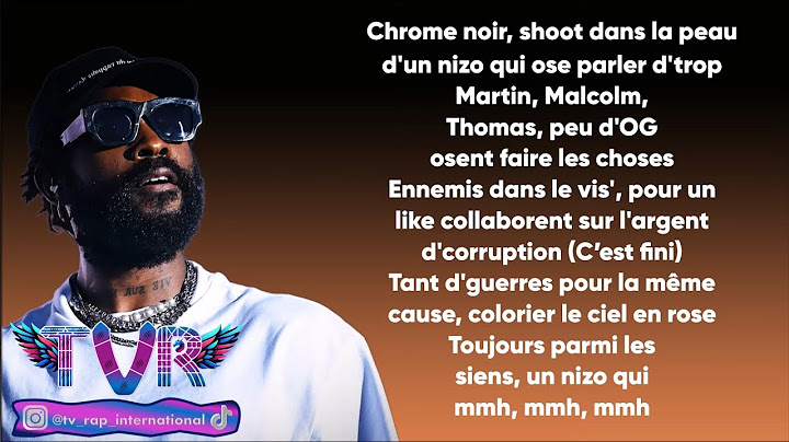 Damso - Chrome (Paroles/Lyrics)