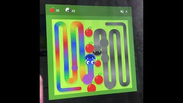 Google Snake Yin Yang Mode Speedrun: all apples world record
