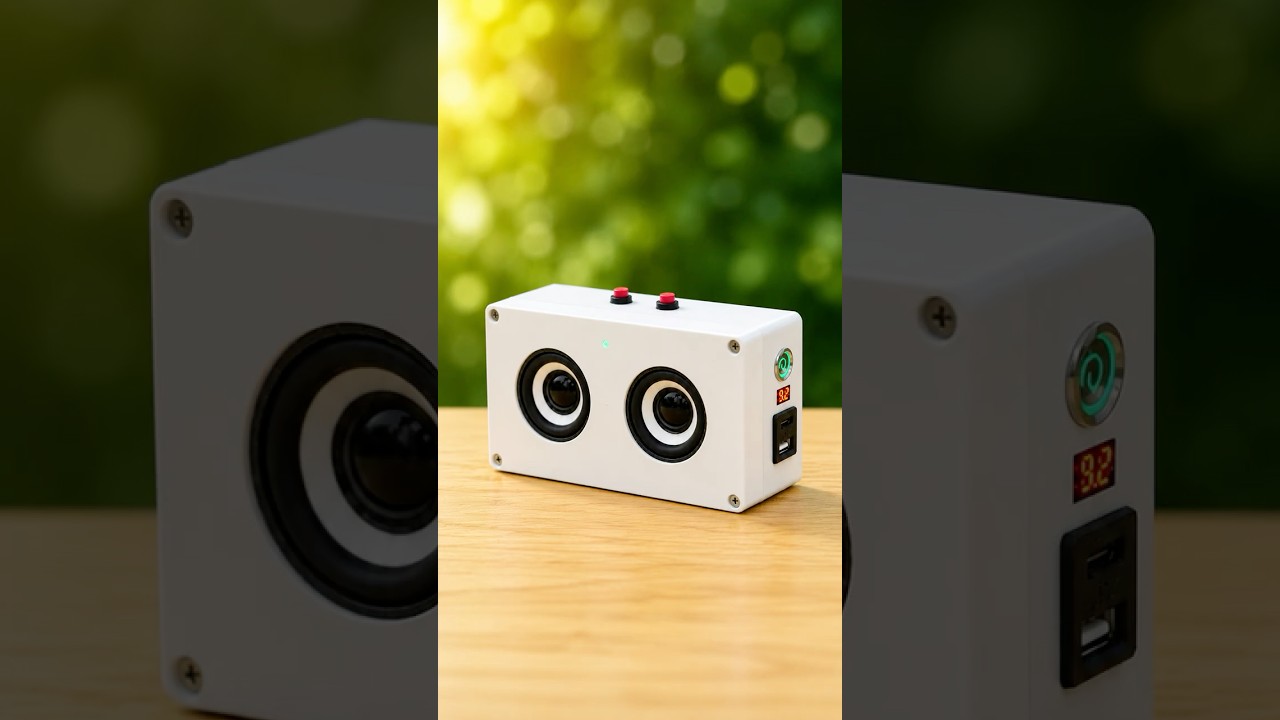 DIY Mini Bluetooth Speaker - Sounds Incredible!