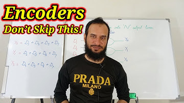 Lecture#41 | Encoders Tutorial | 4 to 2 Encoder and 8 to 3 Encoder | Digital Logic Circuit