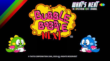 Zx Spectrum Next - Bubble Bobble Next