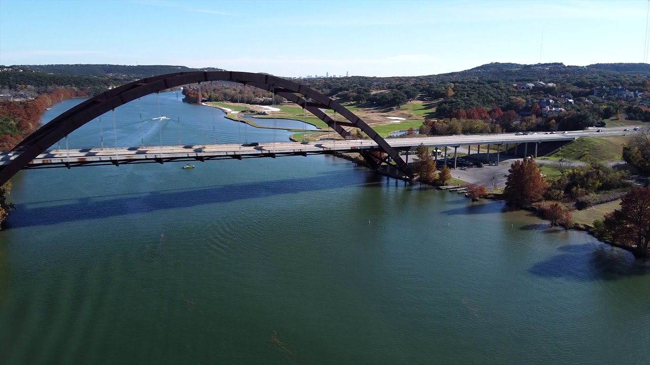 DJI Mavic Mini Austin 360 Bridge