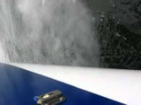 White smoke out of boat exhaust