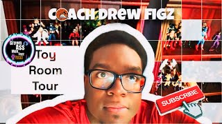 Grownassmentoyz Toy Room Tour W/CoachDrewFigs Is he a collector or a COLLECTOR?