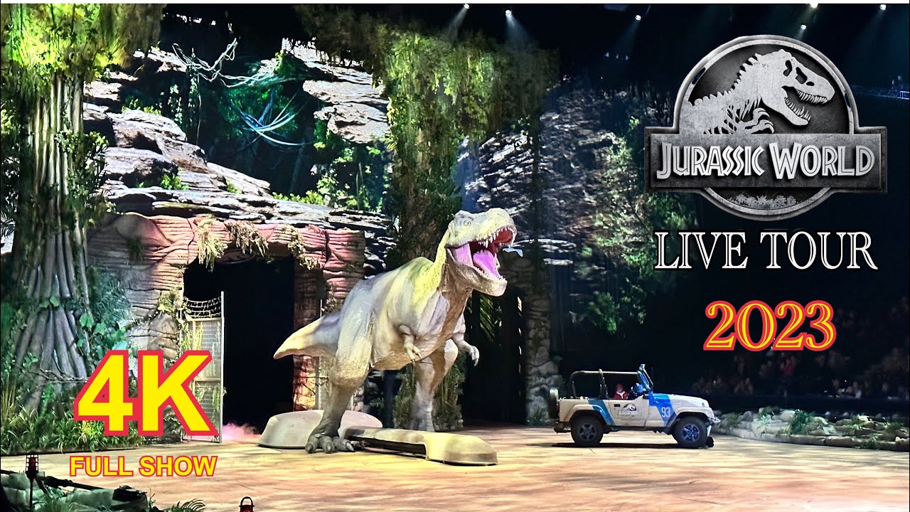 2023 Jurassic World Live Tour FULL SHOW in 4K YouTube