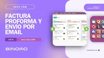 ODOO CRM | Tutorial 26 📌 Factura proforma y envío por email.