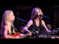 Capture de la vidéo Shelby Lynne & Allison Moorer — "Maybe Tomorrow"; "The Price Of Love" — Live